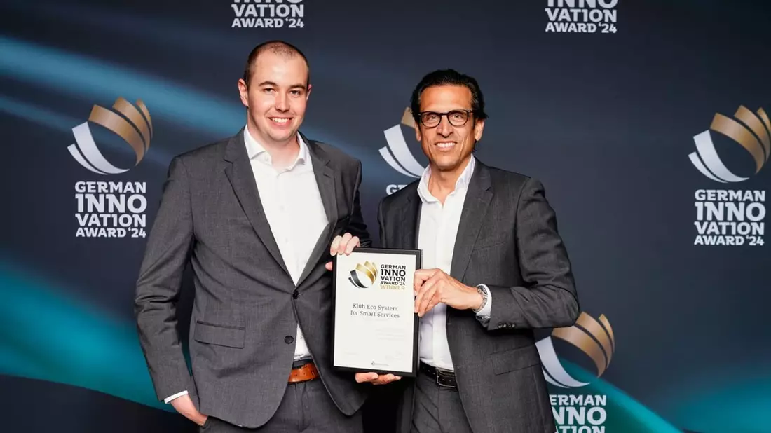 Anerkennung für innovatives Gebäudemanagement / Smart Service-Konzept von Klüh gewinnt German Innovation Award 2024 - Bild: presseportal.de