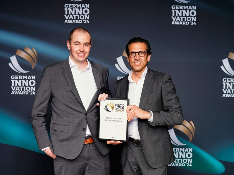 Anerkennung für innovatives Gebäudemanagement / Smart Service-Konzept von Klüh gewinnt German Innovation Award 2024 - Foto: presseportal.de