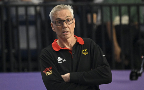 Bundestrainer Gordon Herbert steht laut eines Berichts vor dem Abschied vom Deutschen Basketball Bund. - Foto: Vesa Moilanen/Lehtikuva/dpa Bundestrainer Gordon Herbert steht laut eines Berichts vor dem Abschied vom Deutschen Basketball Bund. - Foto: Vesa Moilanen/Lehtikuva/dpa