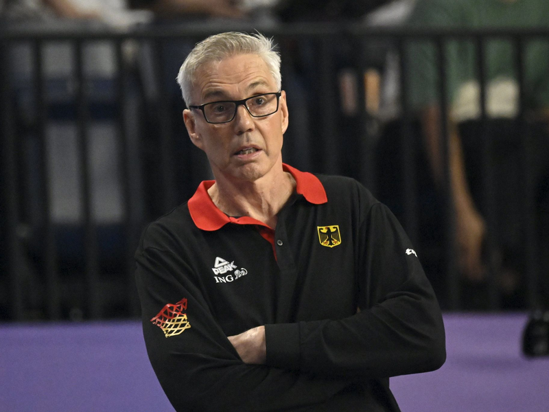Bundestrainer Gordon Herbert steht laut eines Berichts vor dem Abschied vom Deutschen Basketball Bund. - Foto: Vesa Moilanen/Lehtikuva/dpa