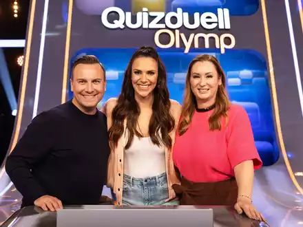 Kulinarisches Ehepaar gegen den Quizduell-Olymp: Tim und Katharina Raue bei Esther Sedlaczek / Quizduell-Olymp am Freitag, 17. Mai, 18:50 Uhr im Ersten - Foto: presseportal.de