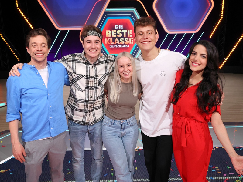 Die beste Klasse Deutschlands: Die 7B des Peutinger-Gymnasiums aus Ellwangen (Baden-Württemberg) triumphiert im Superfinale im Ersten / Abschluss der Frühjahrsstaffel mit spannender Aufholjagd - Foto: presseportal.de