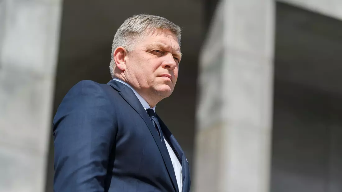 Der slowakische Regierungschef Robert Fico ist angeschossen worden (Archivbild). - Bild: Jaroslav Novák/TASR/dpa