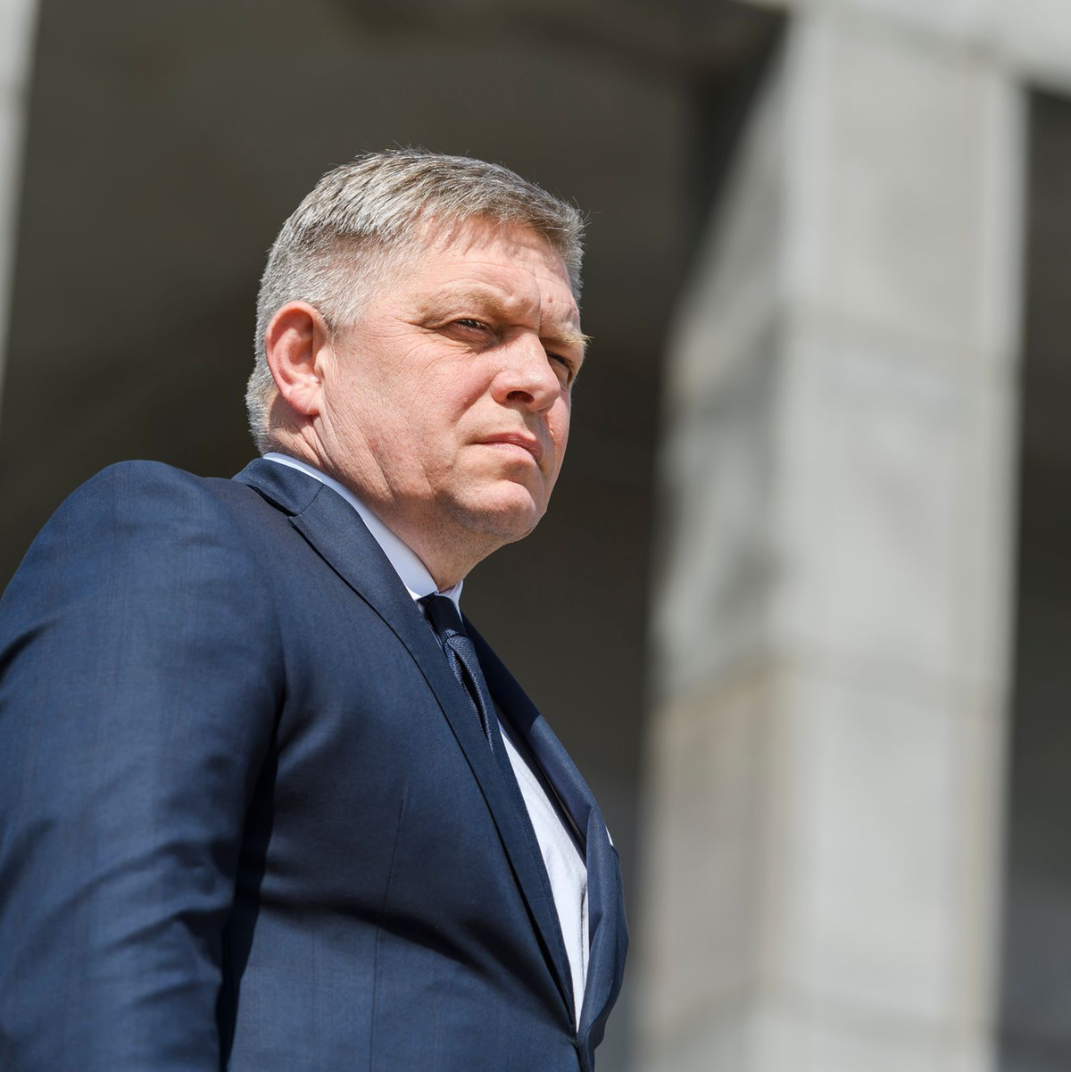 Der slowakische Regierungschef Robert Fico ist angeschossen worden (Archivbild). - Foto: Jaroslav Novák/TASR/dpa