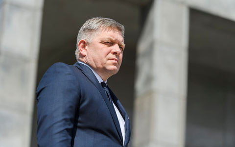 Der slowakische Regierungschef Robert Fico ist angeschossen worden (Archivbild). - Foto: Jaroslav Novák/TASR/dpa