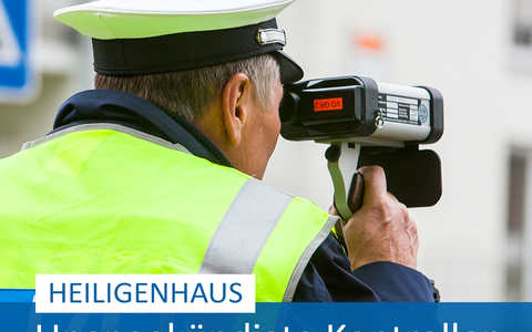 POL-ME: Unangekündigte Geschwindigkeitskontrollen: 42 waren zu schnell unterwegs - Heiligenhaus - 2405052 - Foto: presseportal.de POL-ME: Unangekündigte Geschwindigkeitskontrollen: 42 waren zu schnell unterwegs - Heiligenhaus - 2405052 - Foto: presseportal.de