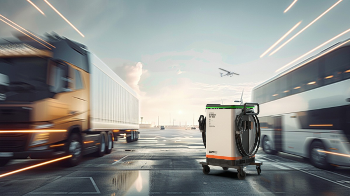 Designwerk stellt neues, mobiles Schnellladegerät MDC 88-920 auf der diesjährigen Power2Drive in München vor - Foto: presseportal.de