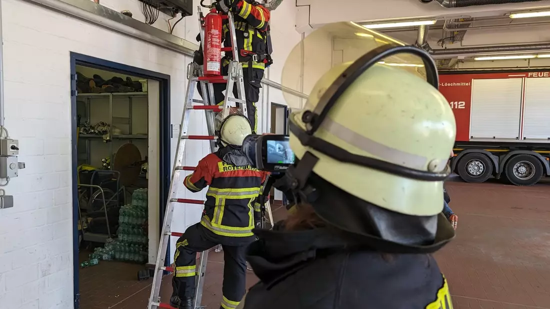 FW-ROW: Feuer im Feuerwehrhaus Rotenburg - Bild: presseportal.de
