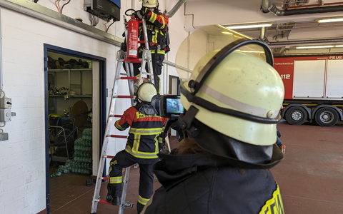 FW-ROW: Feuer im Feuerwehrhaus Rotenburg - Foto: presseportal.de