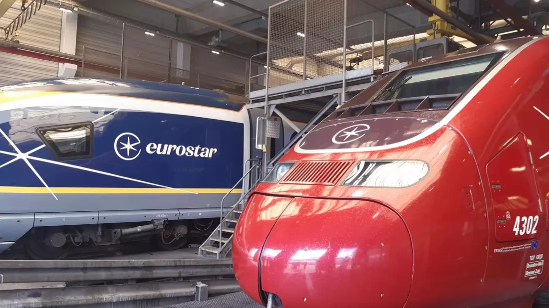 Das Bahnunternehmen Eurostar will in bis zu 50 neue Züge investieren. - Bild: Jan Nagels/Belga/dpa