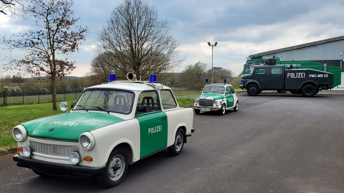 POL-MR: Polizeioldtimer Museum lädt zum Trabi-Treffen am 19. Mai 2024 - Foto: presseportal.de