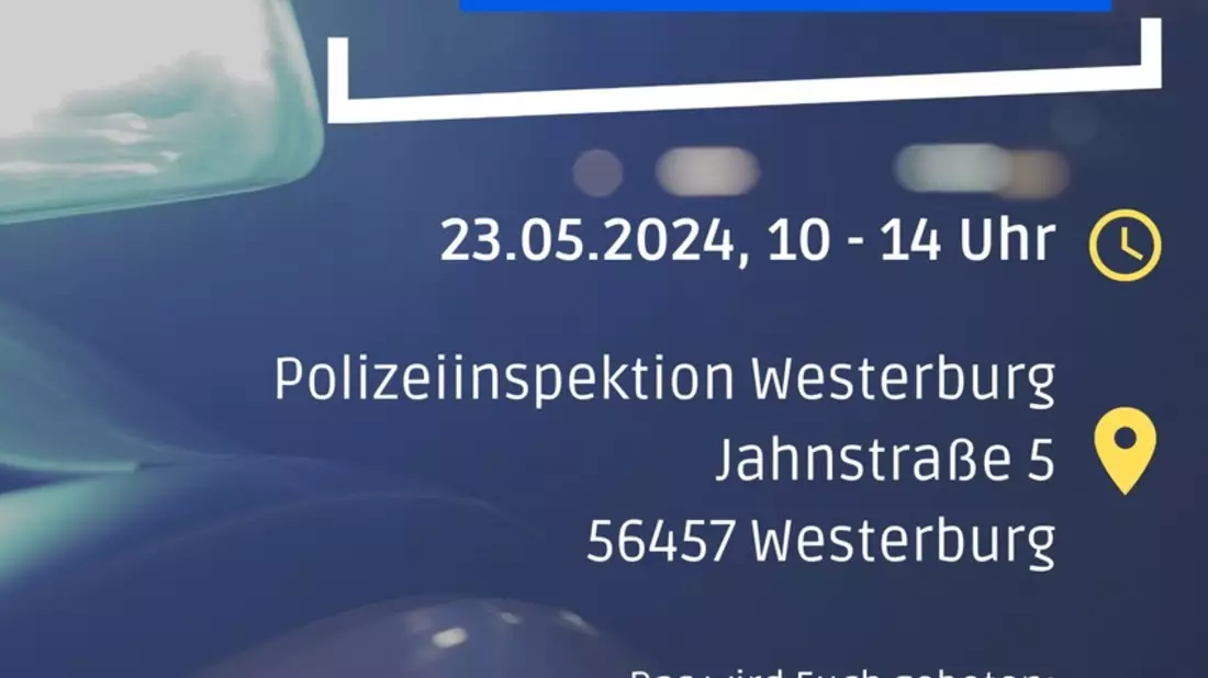 POL-PDMT: Interesse am Polizeiberuf? Veranstaltungstage bei der Polizeiinspektion Westerburg - Bild: presseportal.de