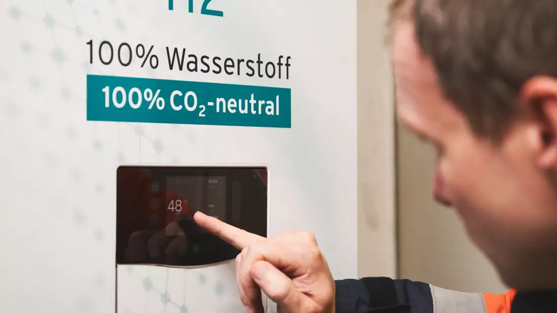 H2Direkt erfolgreich: Seit sieben Monaten 100 Prozent Wasserstoff im Gasnetz - Bild: presseportal.de
