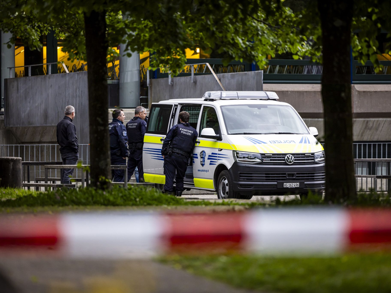 In Zofingen stach ein Mann wahllos auf Passanten ein. - Foto: Michael Buholzer/KEYSTONE/dpa