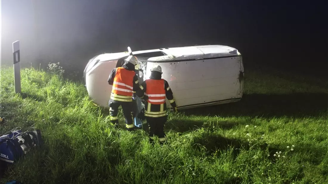 POL-DN: Schwerer Alleinunfall - Bild: presseportal.de
