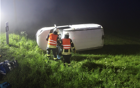 POL-DN: Schwerer Alleinunfall - Foto: presseportal.de
