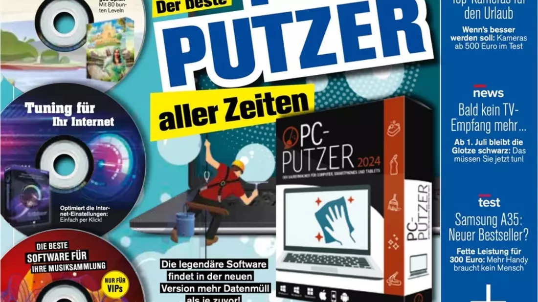 Ganz schön breit: COMPUTER BILD testet extra große Office-Monitore - Bild: presseportal.de