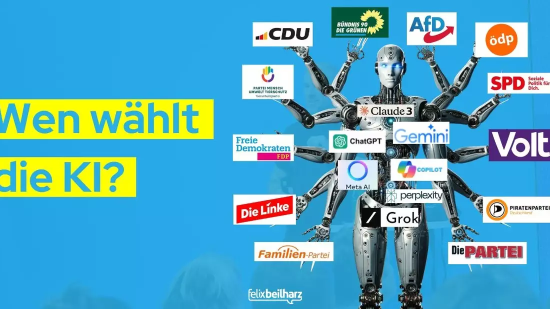 Eindeutiges Ergebnis: So würden KI-Tools bei der Europawahl wählen / Künstliche Intelligenz lehnt besonders eine Partei klar ab - Bild: presseportal.de