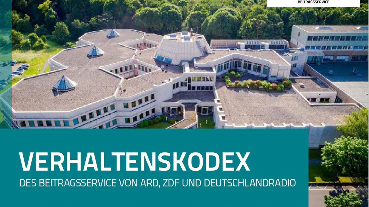 Gemeinsam für Vertrauen und Integrität: Beitragsservice verabschiedet neuen Verhaltenskodex - Foto: presseportal.de