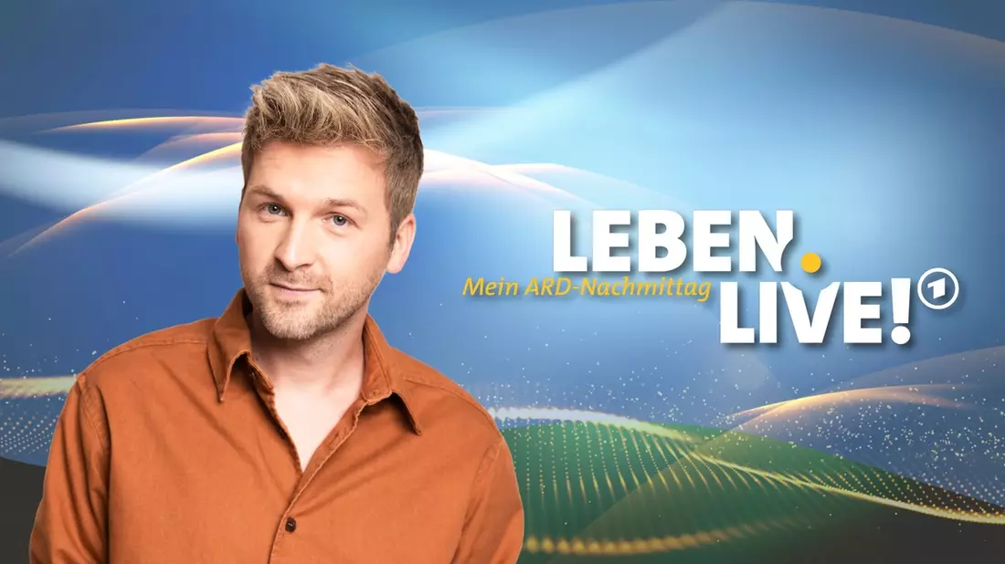 Leben.Live! - Mein ARD-Nachmittag mit Johannes Zenglein vier Wochen lang im Ersten - Bild: presseportal.de