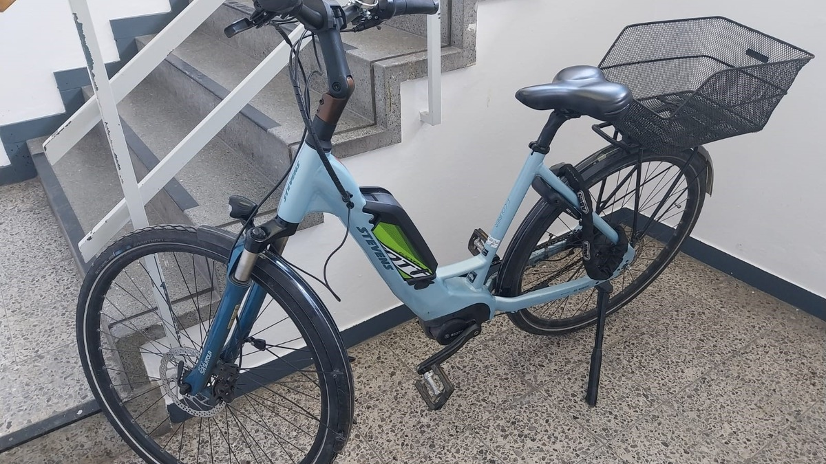POL-PDLU: Speyer - Sicherstellung eines Pedelecs, Eigentümer gesucht - Foto: presseportal.de