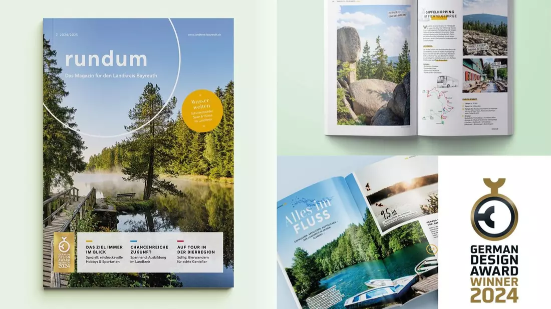 Eintauchen, entdecken, genießen! / Preisgekröntes Magazin rundum zeigt den Landkreis Bayreuth von seiner schönsten Seite - Bild: presseportal.de