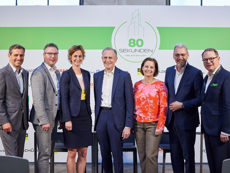 Mehr KI wagen, die Rürup-Taskforce für Neues Bauen und ein Pilotprojekt für einen neuen Haus-Standard: Das war 80 Sekunden - Neues Bauen 2024 - Foto: presseportal.de