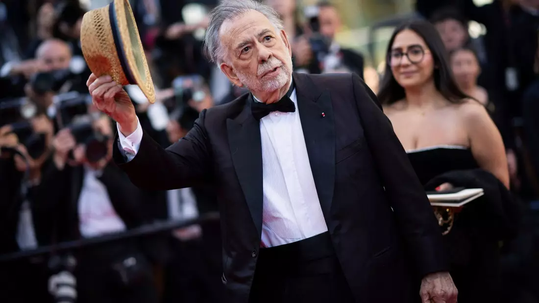 Francis Ford Coppola stellt seinen Film «Megalopolis» in Cannes vor. - Bild: Scott A Garfitt/Invision/AP/dpa