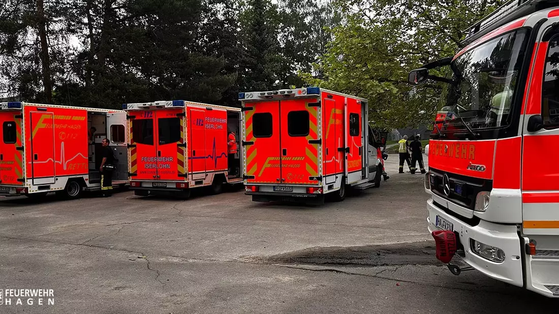 FW Hagen: Folgemeldung Brand in Grundschule Ortsteil Hohenlimburg - Bild: presseportal.de