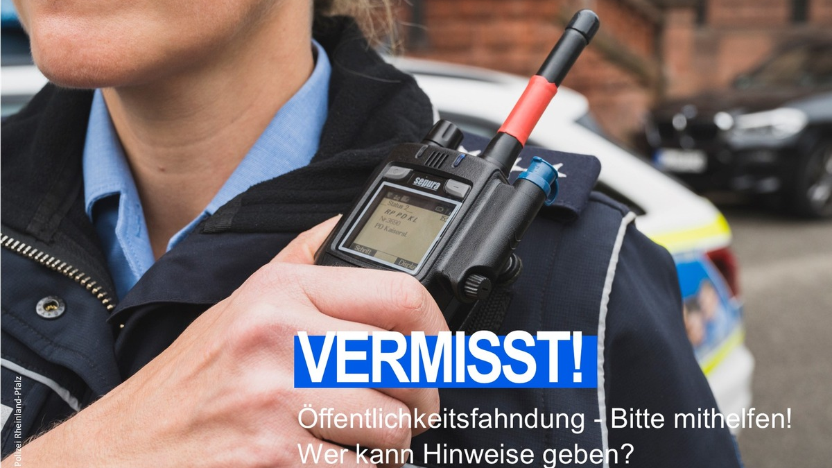 POL-PPWP: 18-Jähriger aus der Südwestpfalz vermisst - Foto: presseportal.de