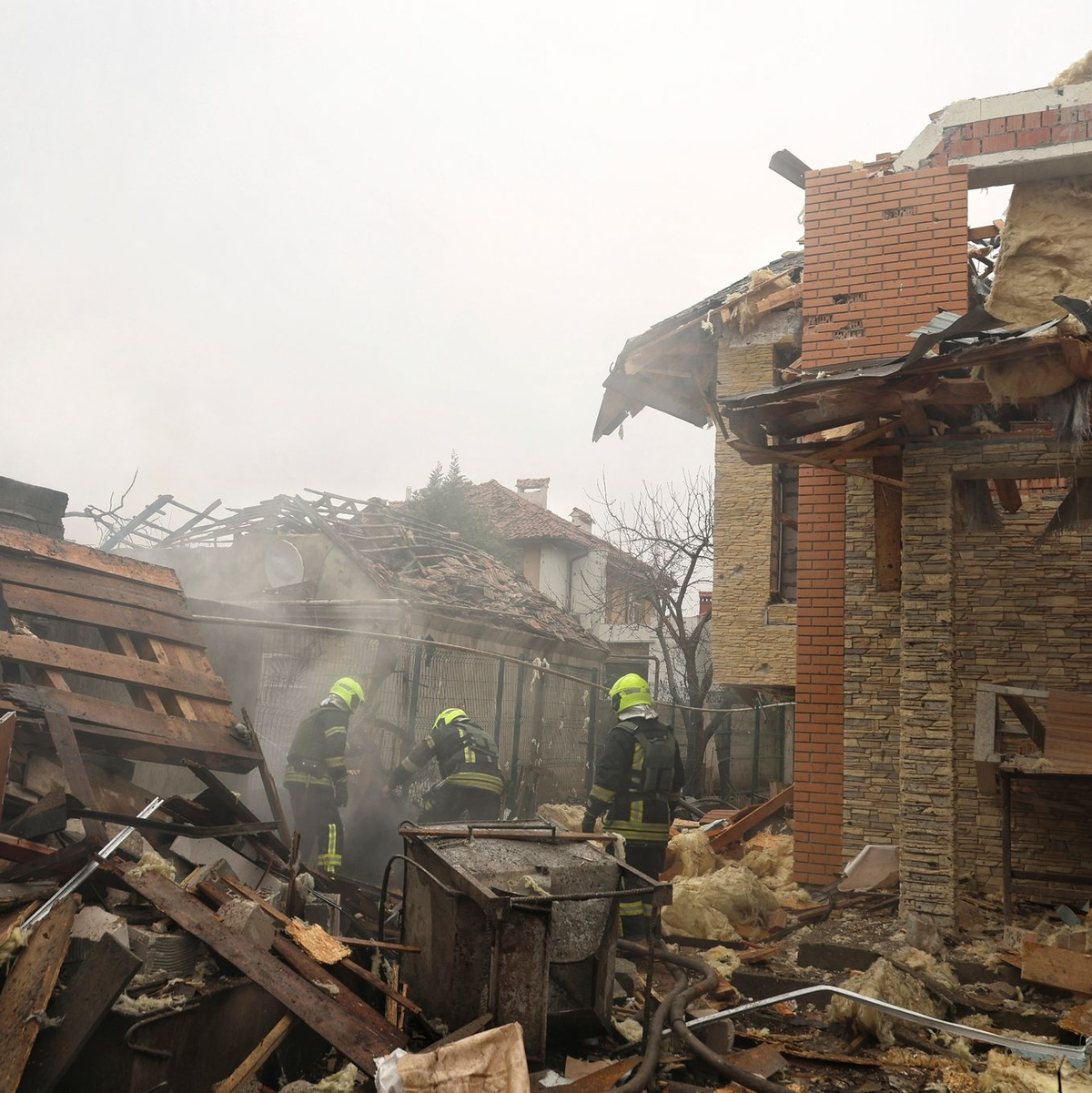 In Odessa schlugen russische Raketen ein. - Foto: ---/https://photonew.ukrinform.com/ Ukrinform/dpa
