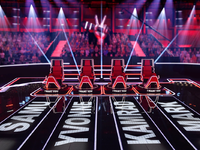 The Voice of Germany 2024 feiert vier neue Coaches: Yvonne Catterfeld, Samu Haber, Mark Forster und Kamrad suchen die beste Stimme Deutschlands - Foto: Seven.One/Richard Hübner/André Kowalski, presseportal.de