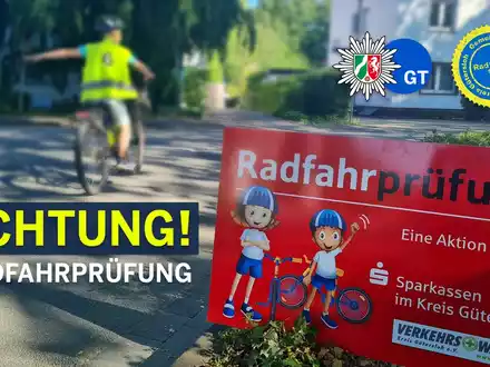 POL-GT: Fahrradprüfung an der Rudolf-Bracht-Grundschule - Foto: presseportal.de