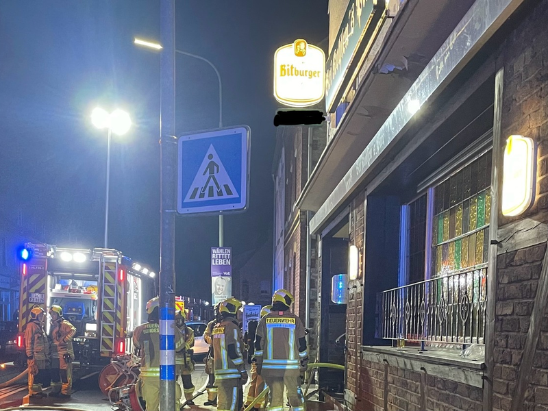 FW-Stolberg: Kellerbrand - Foto: presseportal.de