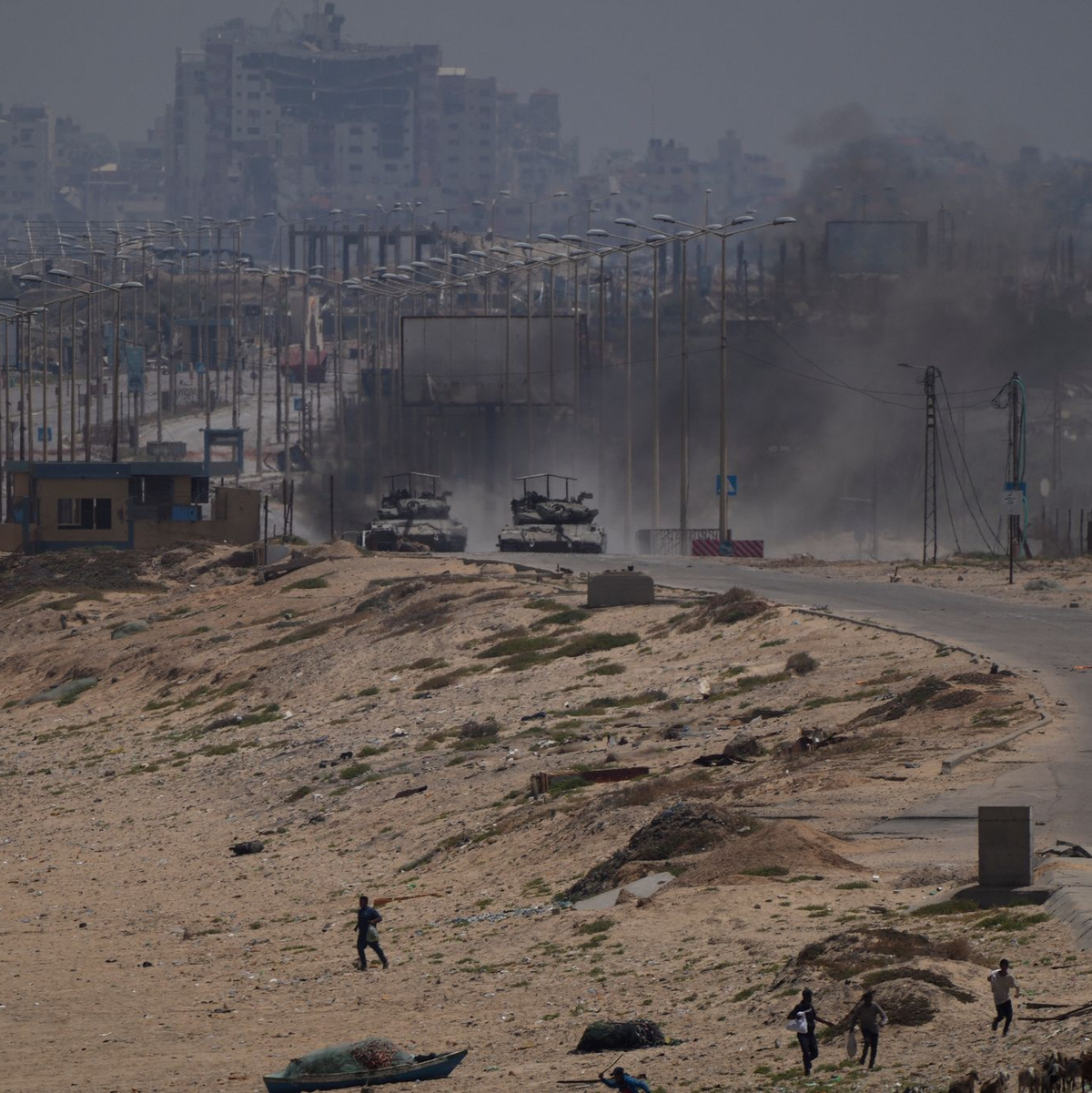 UN-Organisation begrüßen verstärkte Hilfslieferungen für Gaza.   - Foto: Abdel Kareem Hana/AP/dpa
