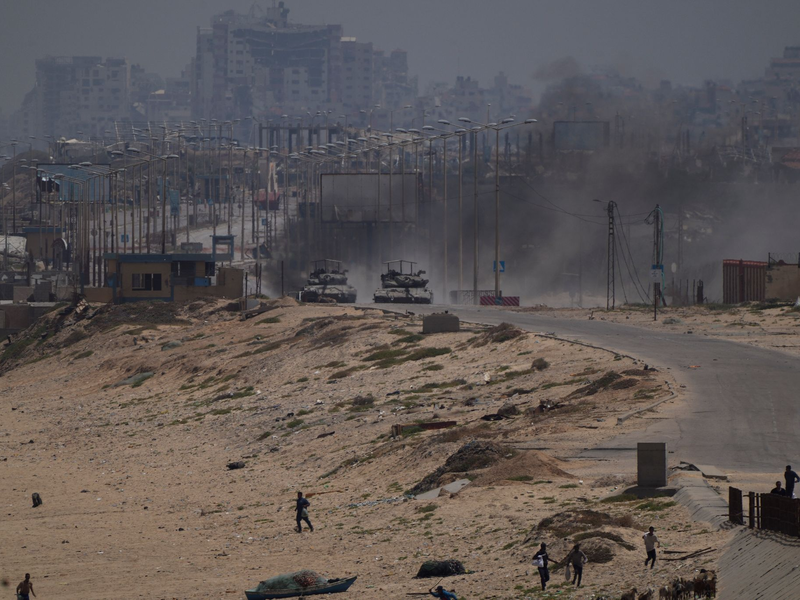 Hilfsorganisationen warnen vor einer Hungersnot im Gazastreifen.  - Foto: Abdel Kareem Hana/AP/dpa