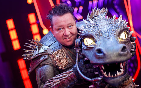 Er war «Das Mysterium»: Michael Schulte. - Foto: Thomas Banneyer/dpa