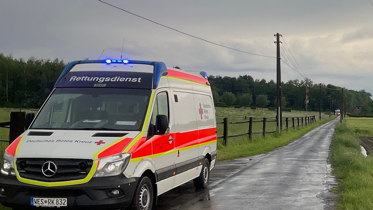 FW Alpen: Blitzeinschlag in Wohnhaus - Foto: presseportal.de