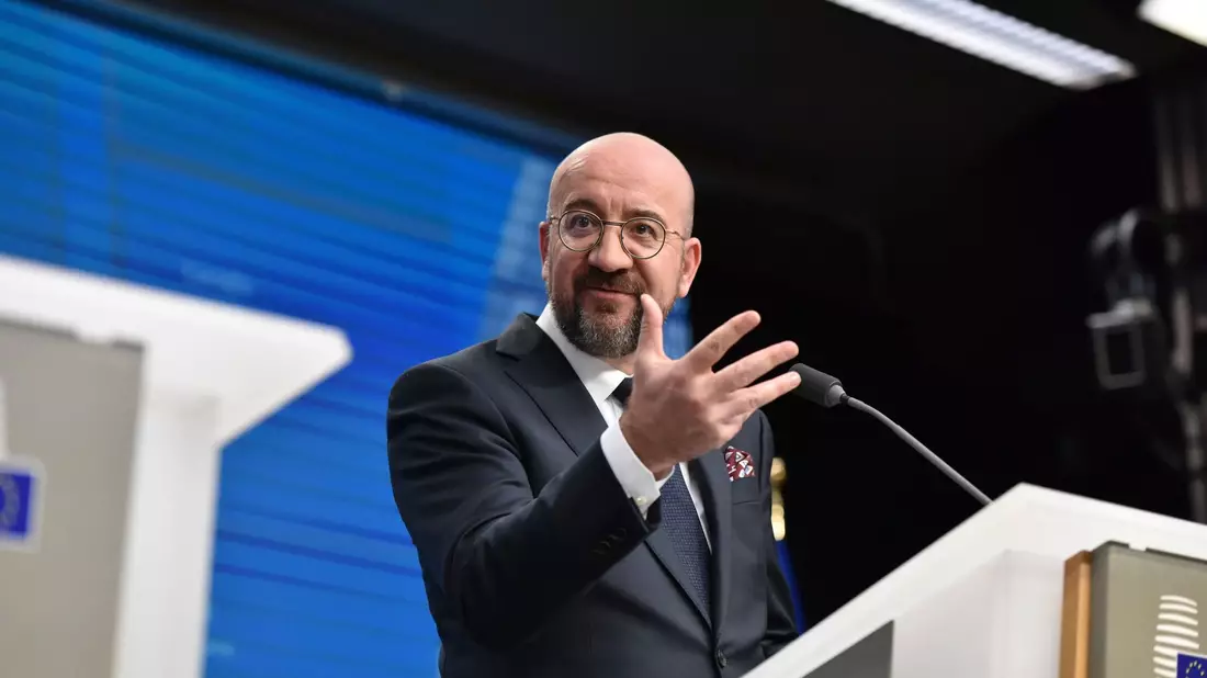 EU-Ratschef Charles Michel sagt zum Tod Raisi: «Unsere Gedanken sind bei den Familien.» - Bild: Harry Nakos/AP/dpa