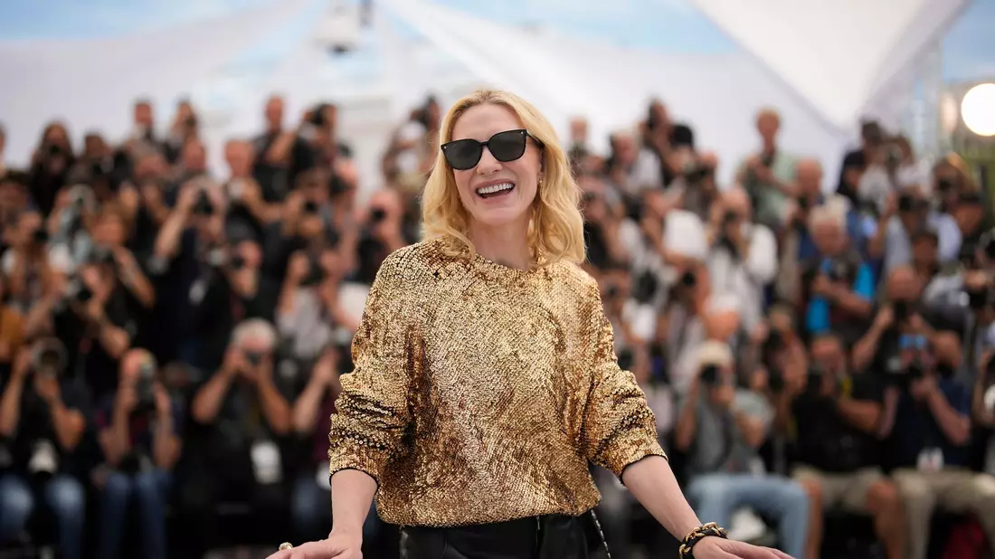 Blanchett ist bei den Filmfestspielen Cannes im Film «Rumours» als deutsche Kanzlerin zu sehen. - Bild: Andreea Alexandru/Invision/AP/dpa