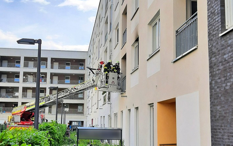 FW-M: Personensuche bei Zimmerbrand (Oberföhring) - Foto: presseportal.de