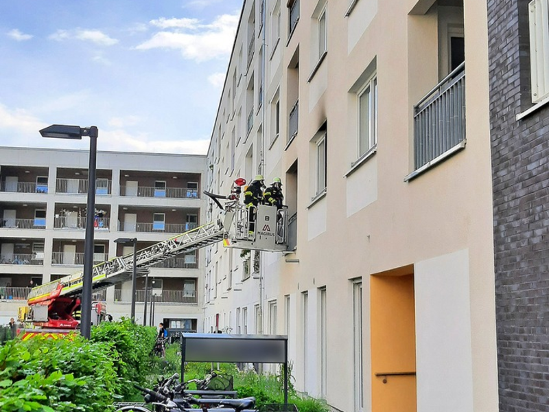 FW-M: Personensuche bei Zimmerbrand (Oberföhring) - Foto: presseportal.de