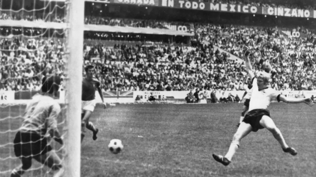 Karl-Heinz Schnellinger erzielte bei der WM 1970 in Mexiko das 1:1 gegen Italien. - Bild: UPI/UPI/dpa
