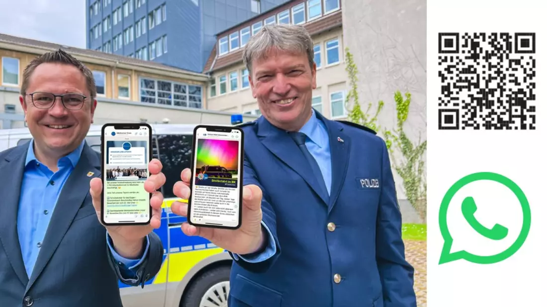 POL-MK: Neuer Kanal: Polizei MK nutzt den Messengerdienst WhatsApp - Bild: presseportal.de