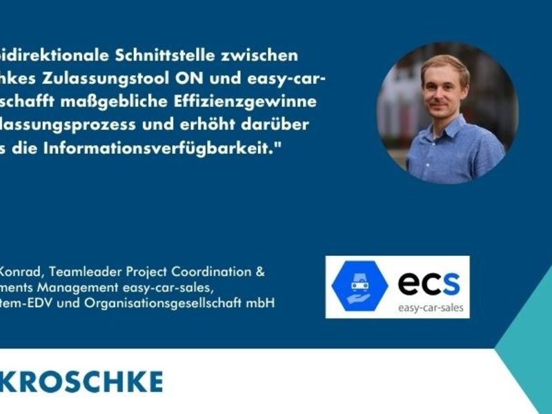 Kroschke und SEG: Neue Schnittstelle zur Optimierung von Zulassungsprozessen im Autohandel - Foto: presseportal.de