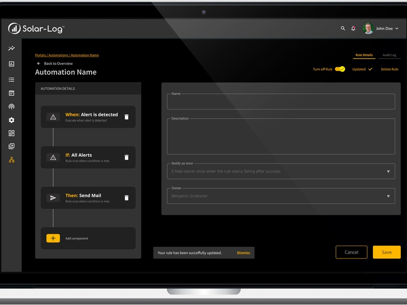 Solar-Log GmbH auf der EM-Power Europe 2024 / PV-Anlagen flexibel managen und Synergien nutzen - Foto: presseportal.de