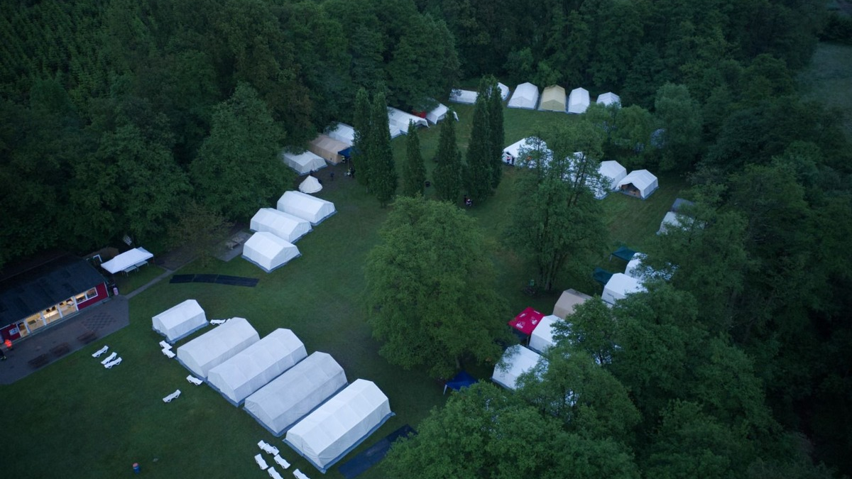 FW-WRN: Pfingstzeltlager der Jugendfeuerwehren im Kreis Unna - Foto: presseportal.de