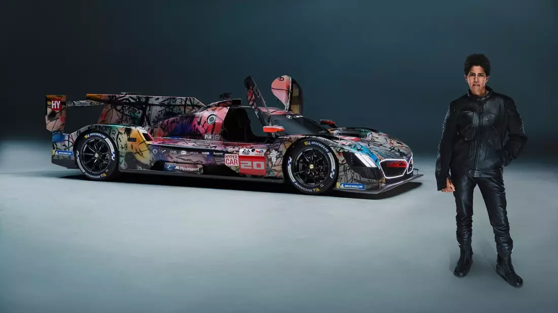 BMW Art Car von Julie Mehretu feiert Weltpremiere - Bild: presseportal.de