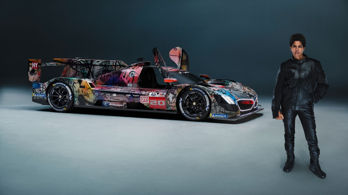 BMW Art Car von Julie Mehretu feiert Weltpremiere - Foto: presseportal.de
