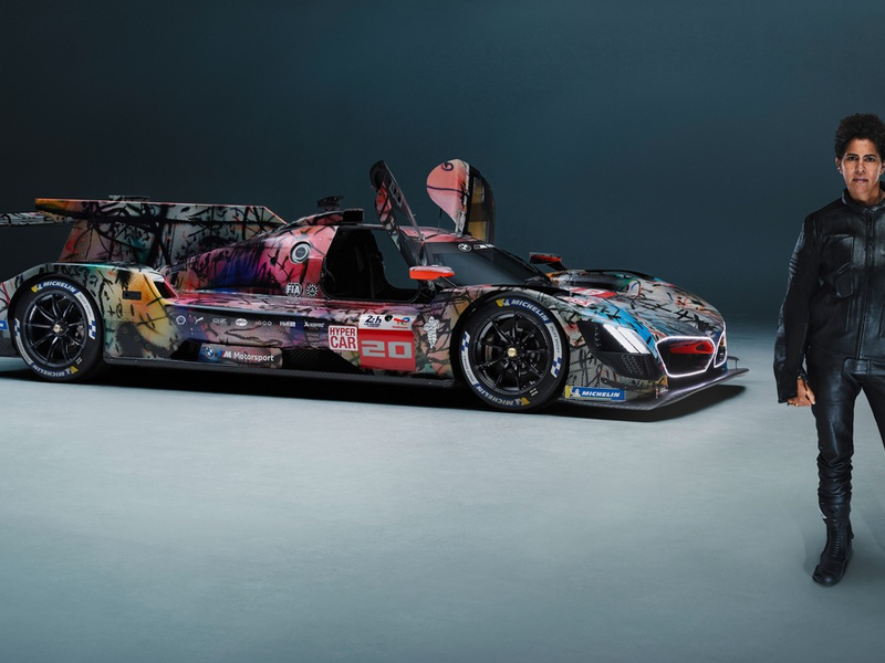BMW Art Car von Julie Mehretu feiert Weltpremiere - Foto: presseportal.de